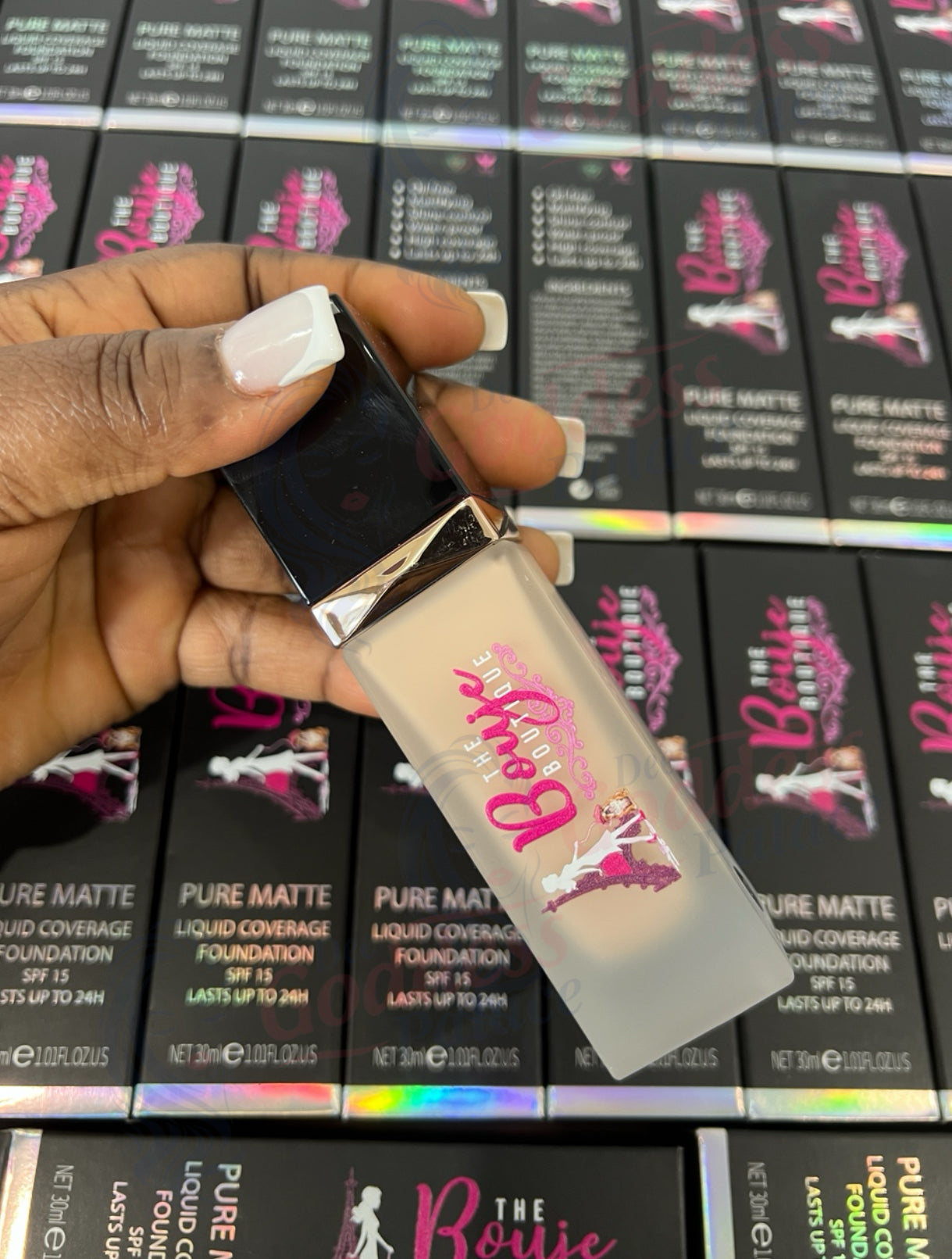 50pcs Private Label Liquid Full Coverage Foundation