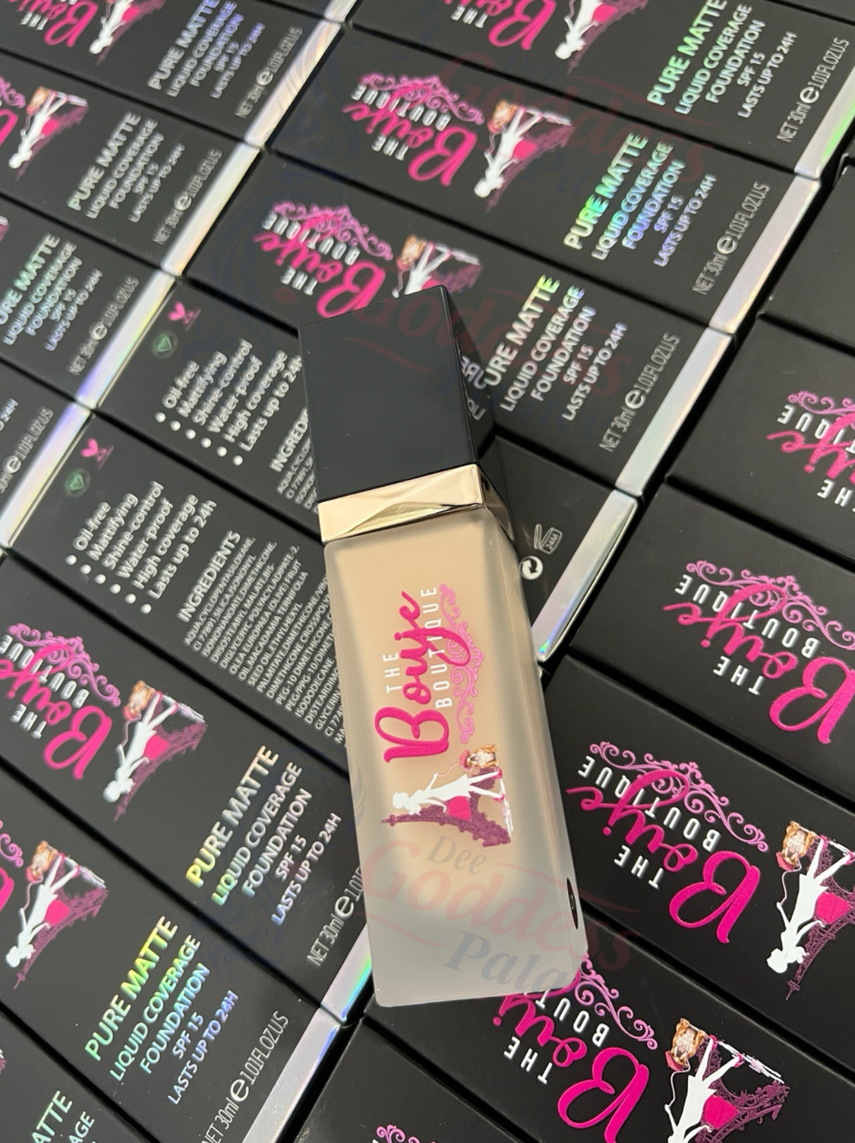 50pcs Private Label Liquid Full Coverage Foundation