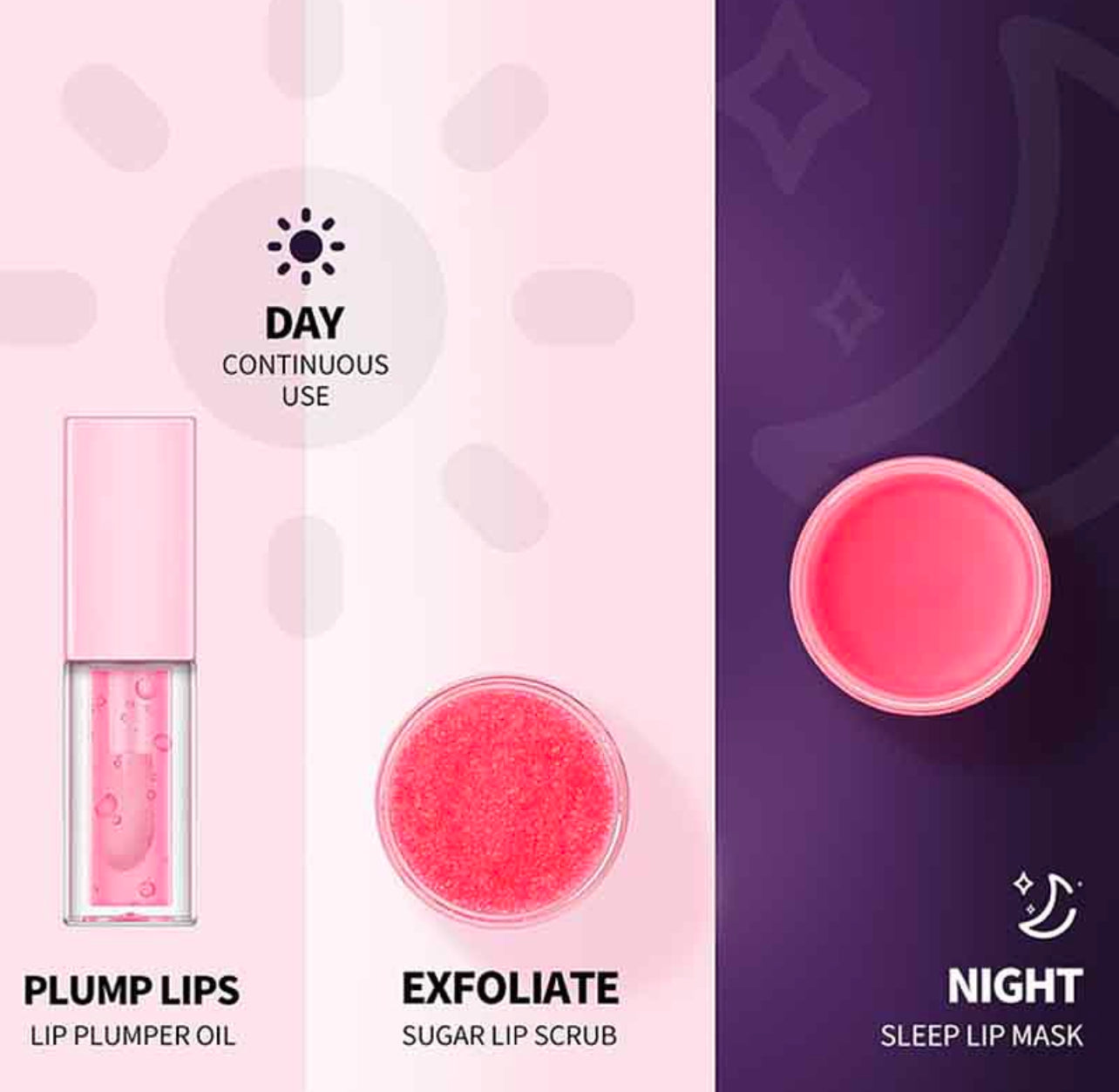 50 Trio Private Label Lip Care Sets