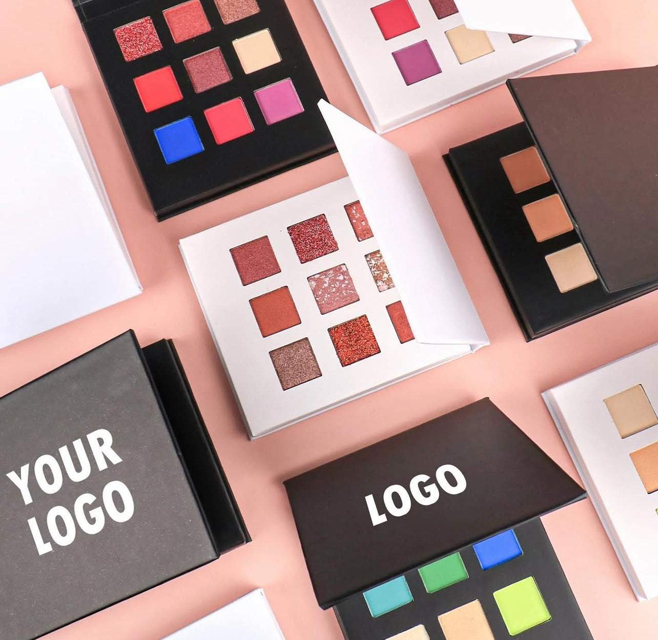 50pcs Private Label 9n1 Eyeshadow Palette