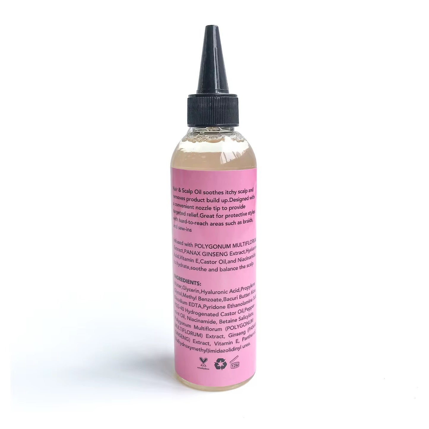 100pcs Private Label Anti-Dandruff & Anti-Itch Scalp Nourishing Hair Care Essence Oil