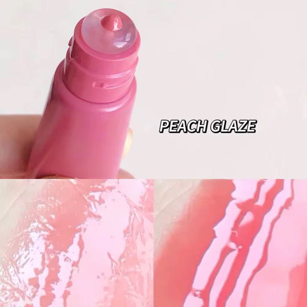 50pcs Private Label Donut Peptide Tinted Lip Glossy Serum