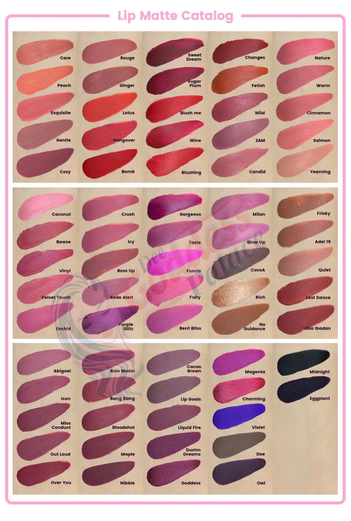 50 Sets Private Label Lipstick Kit