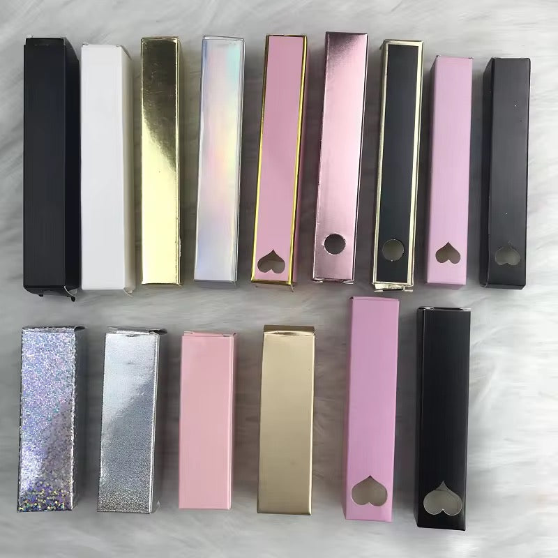 50pcs Private Label Empty Lipgloss Box Packaging