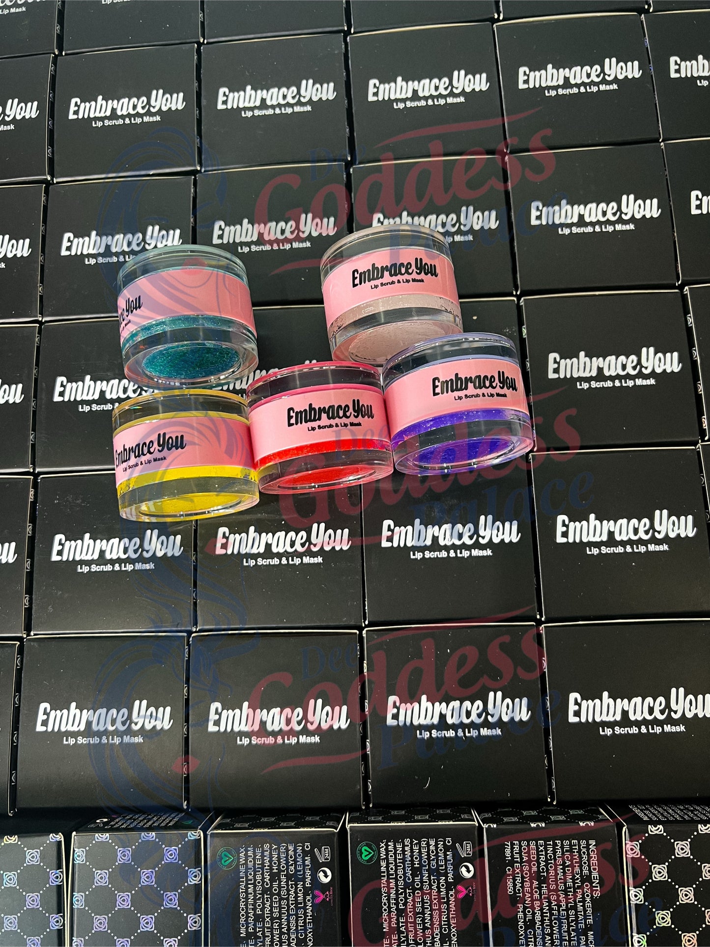 50 Sets Private Label Lip Scrub + Lip Mask