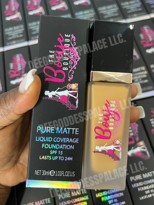 50pcs Private Label Liquid Full Coverage Foundation