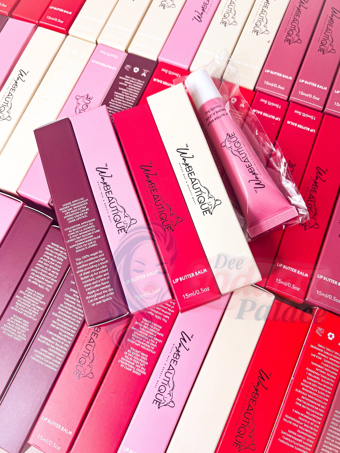 50pcs Private Label Lip Butter Balm