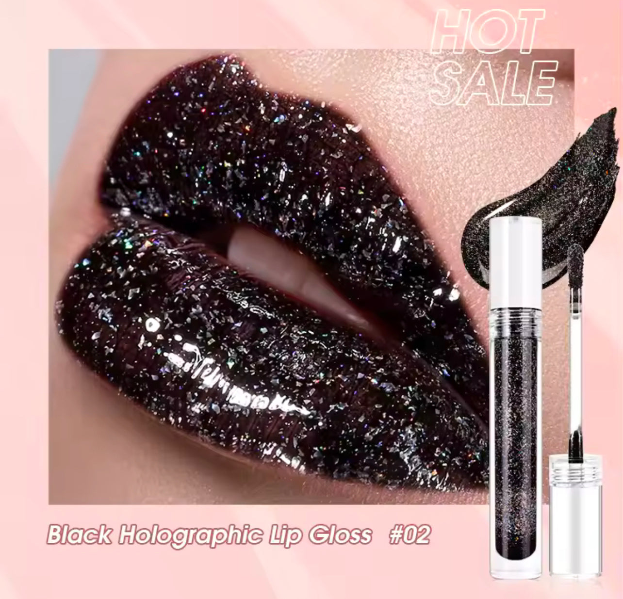 50pcs Wholesale Glitter Lipgloss