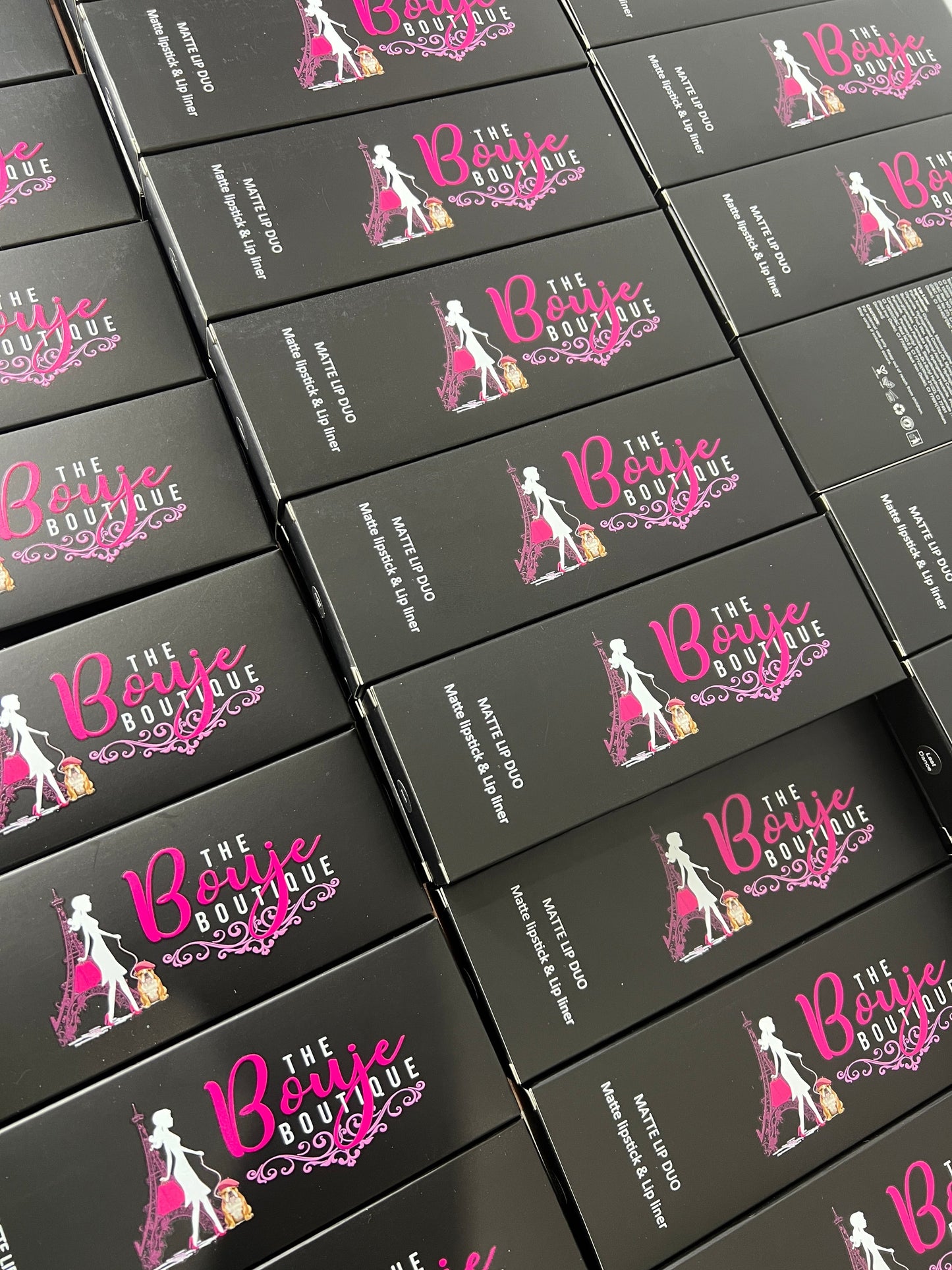 50 Sets Private Label Matte Lipstick Kit