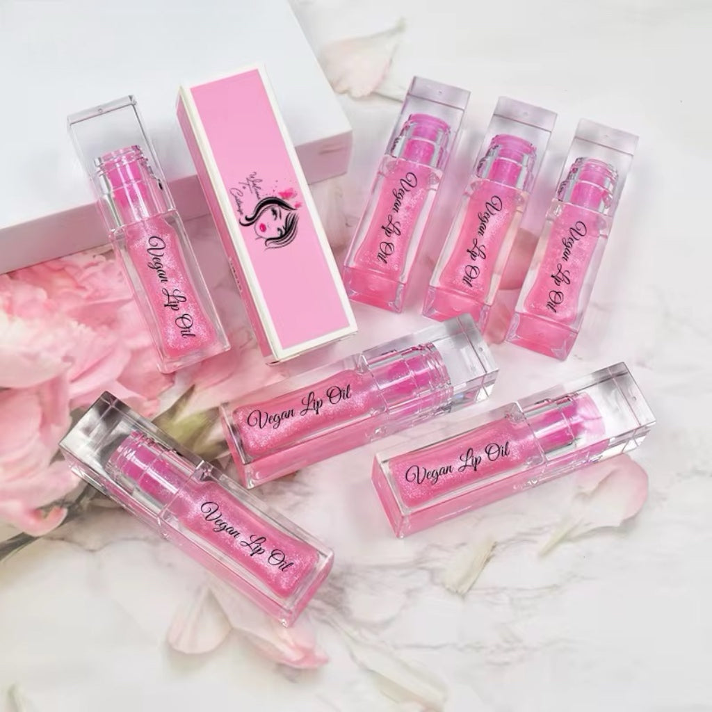 50pcs Wholesale Private Label Shimmering Color Changing Lip Oil