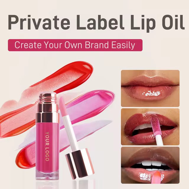 50pcs Private Label Fat Lip Oil