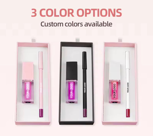 50 Sets Private Label 2-in-1 Lip Care Kit