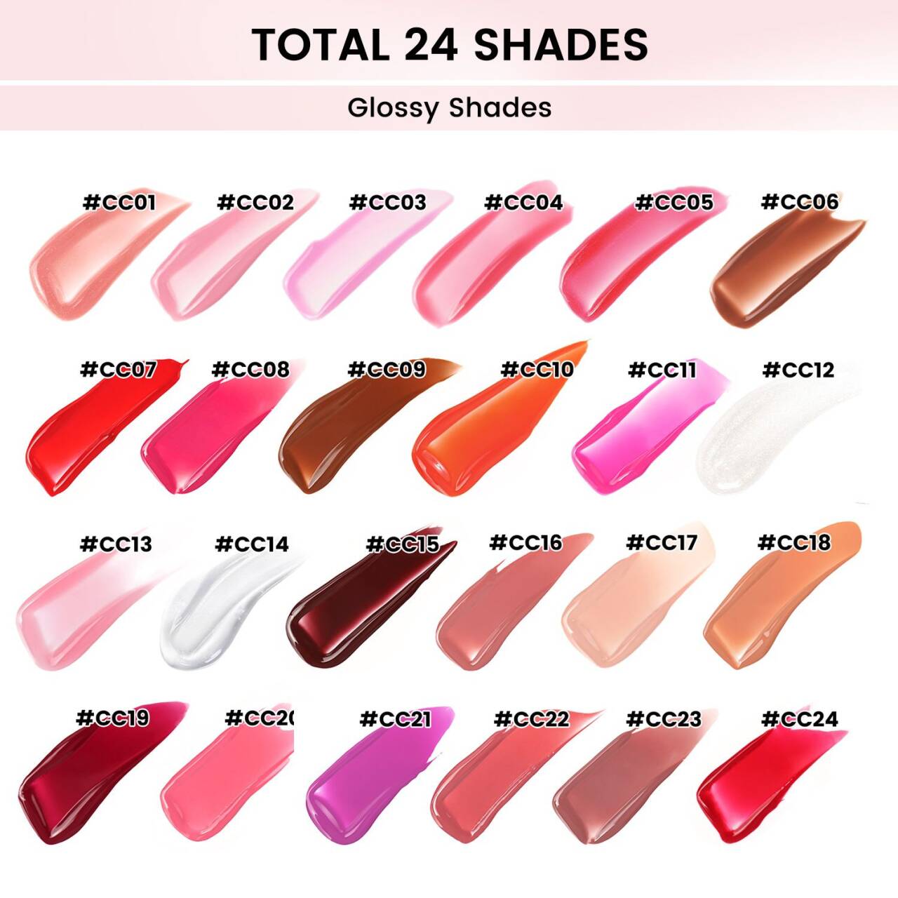 Lipgloss & Matte Lipstick Sample Pack (24pcs)