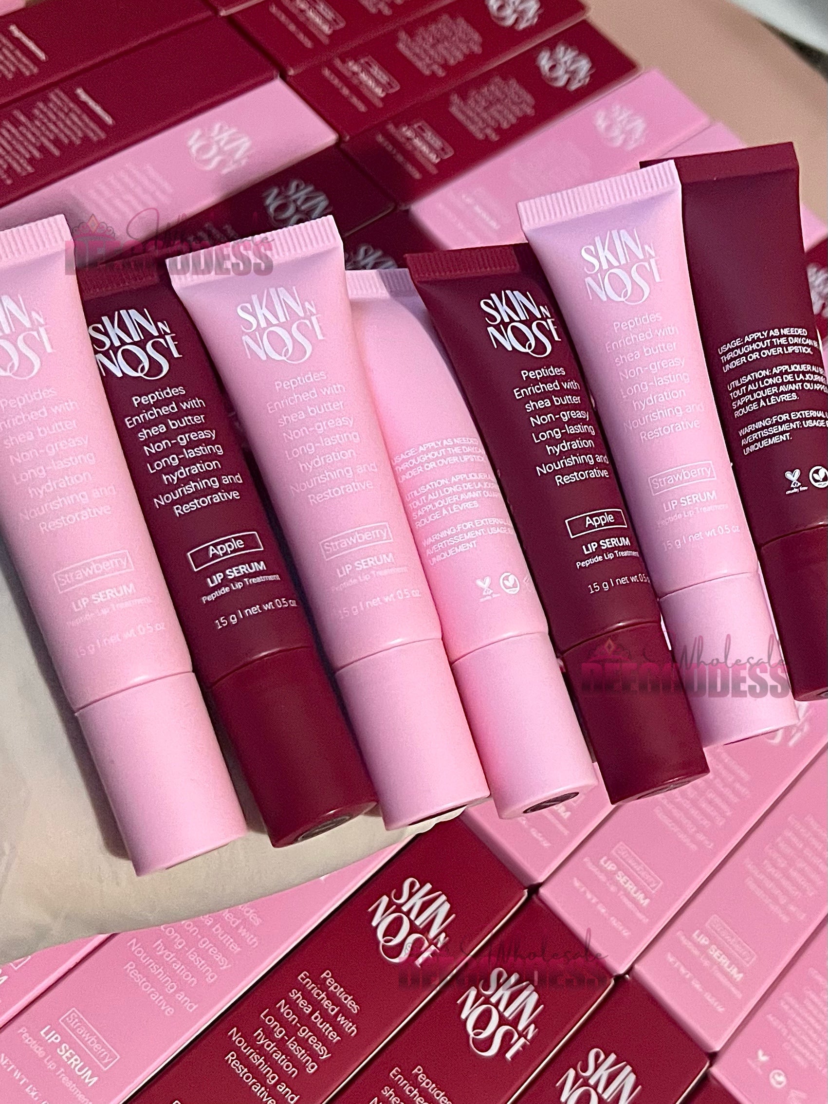 100pcs Private Label Peptide Tinted Lip Serum