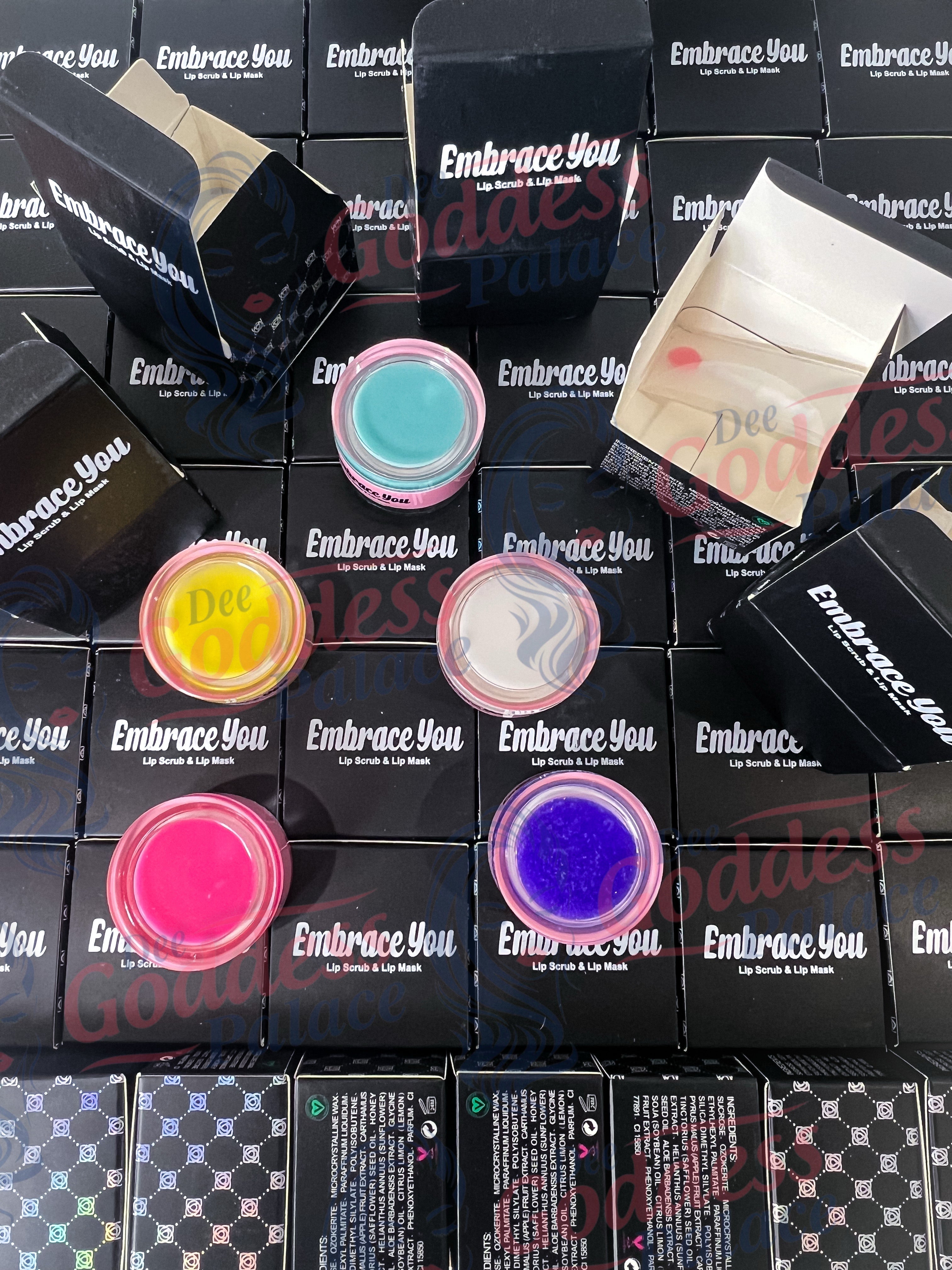 50 Sets Private Label Lip Scrub + Lip Mask