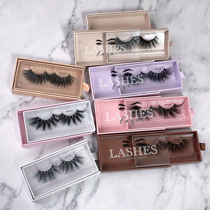 50pcs Private Label Empty Lash Boxes