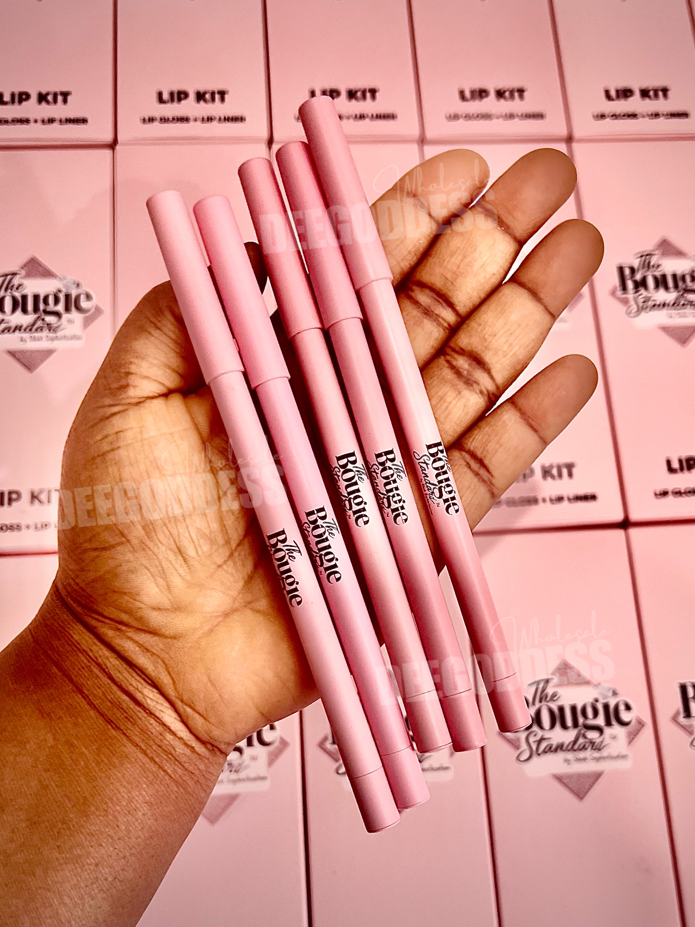 50pcs Private Label Creamy Retractable Lip Liner