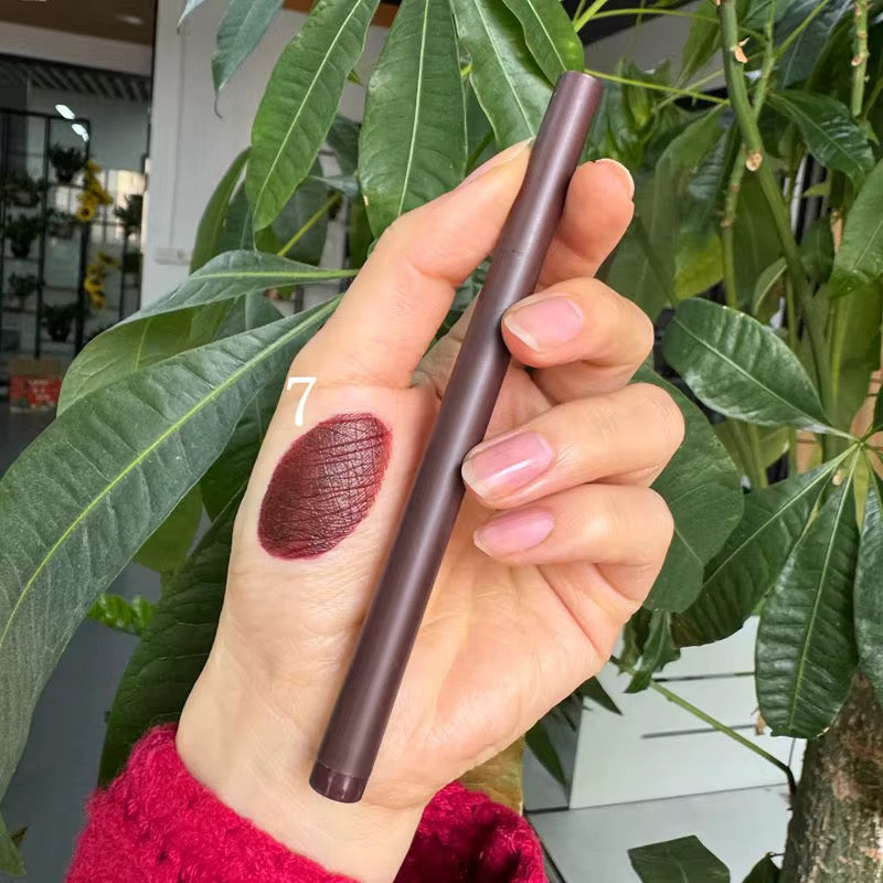 100pcs Private Label Waterproof, Transferproof Velvet Lip Liner