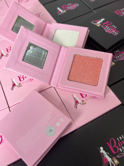 50pcs Private Label Pressed Powder Blush and Highlighter