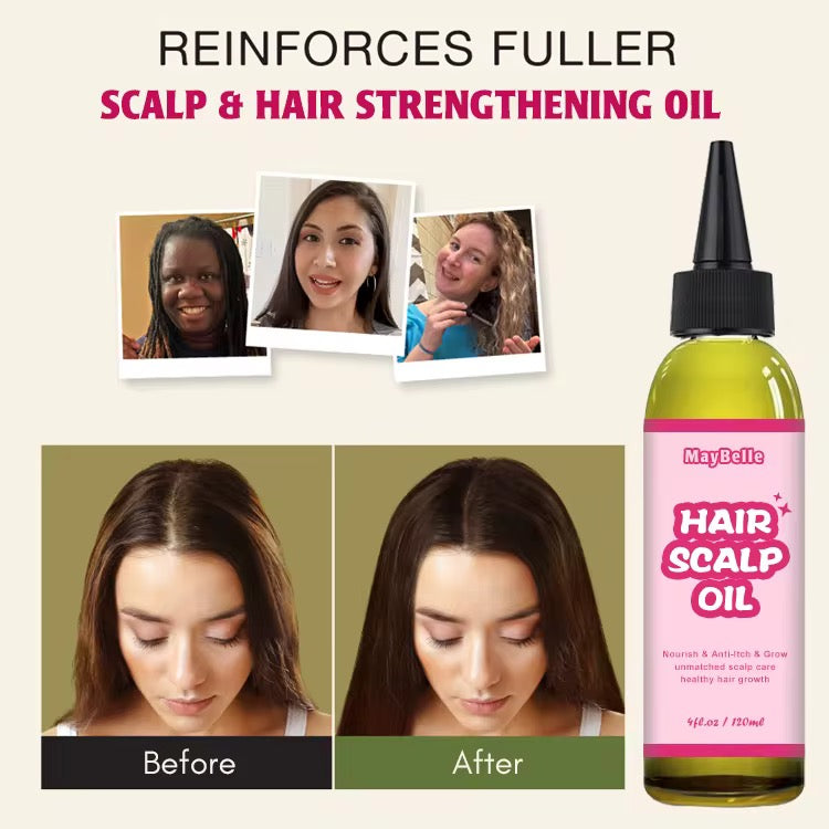 50pcs Private Label Hair Scalp Oil