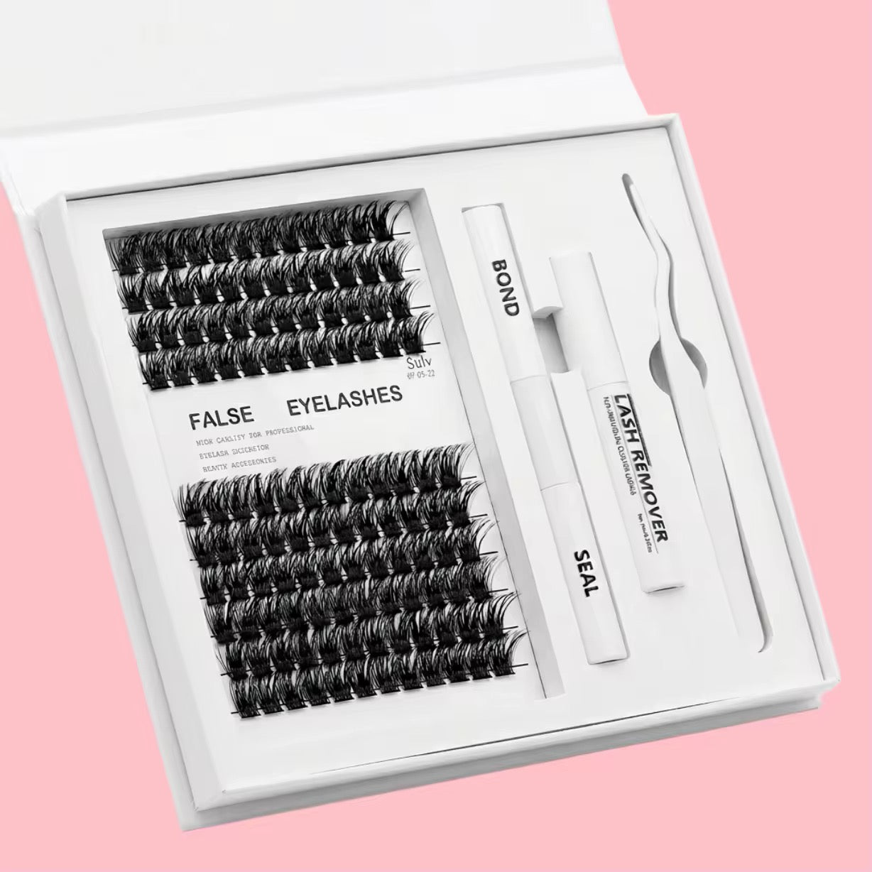100 Sets Private Label DIY Lash Cluster Box Kit