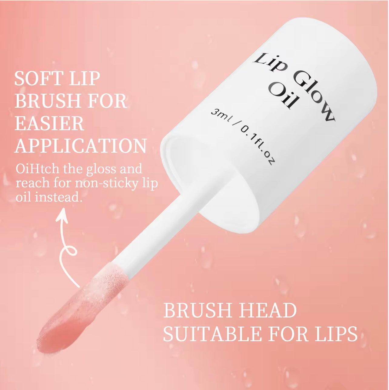 100pcs Private Label Hydrating Fruity Clear Lip Oil