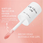 100pcs Private Label Hydrating Fruity Clear Lip Oil