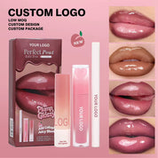 100 Sets 3-in-1 Private Label Lip Care Kit
