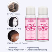 50pcs Private Label Extreme Hold Lace Melting Spray