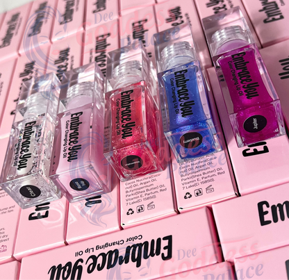50pcs Private Label Color Changing Lip Oil