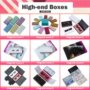 50pcs Private Label Empty Lash Boxes