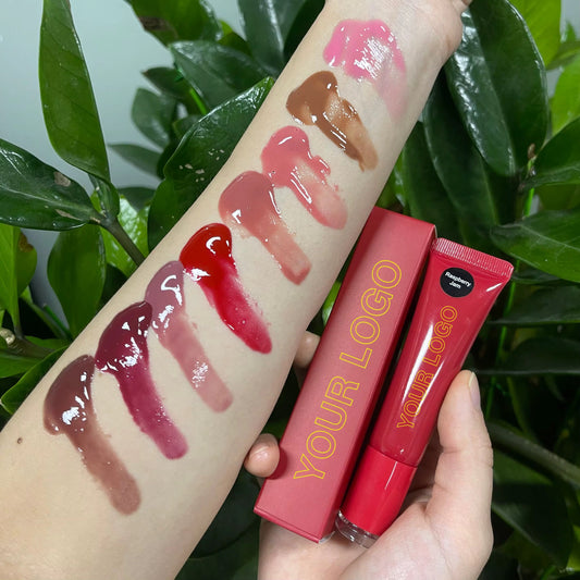 50pcs Private Label Peptide Donut 🍩 Lip Tinted Serum