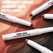 100pcs Private Label Smokey & Shimmer Eyeshadow Stick