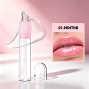 50pcs Private Label Fruit Flavor Clear Lip Jelly Gloss