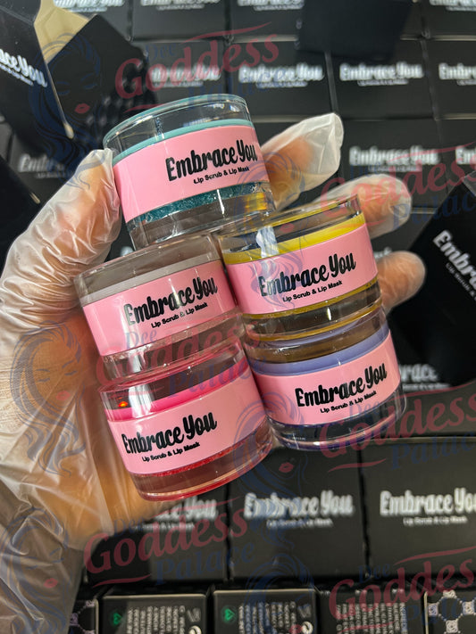 50 Sets Private Label Lip Scrub + Lip Mask