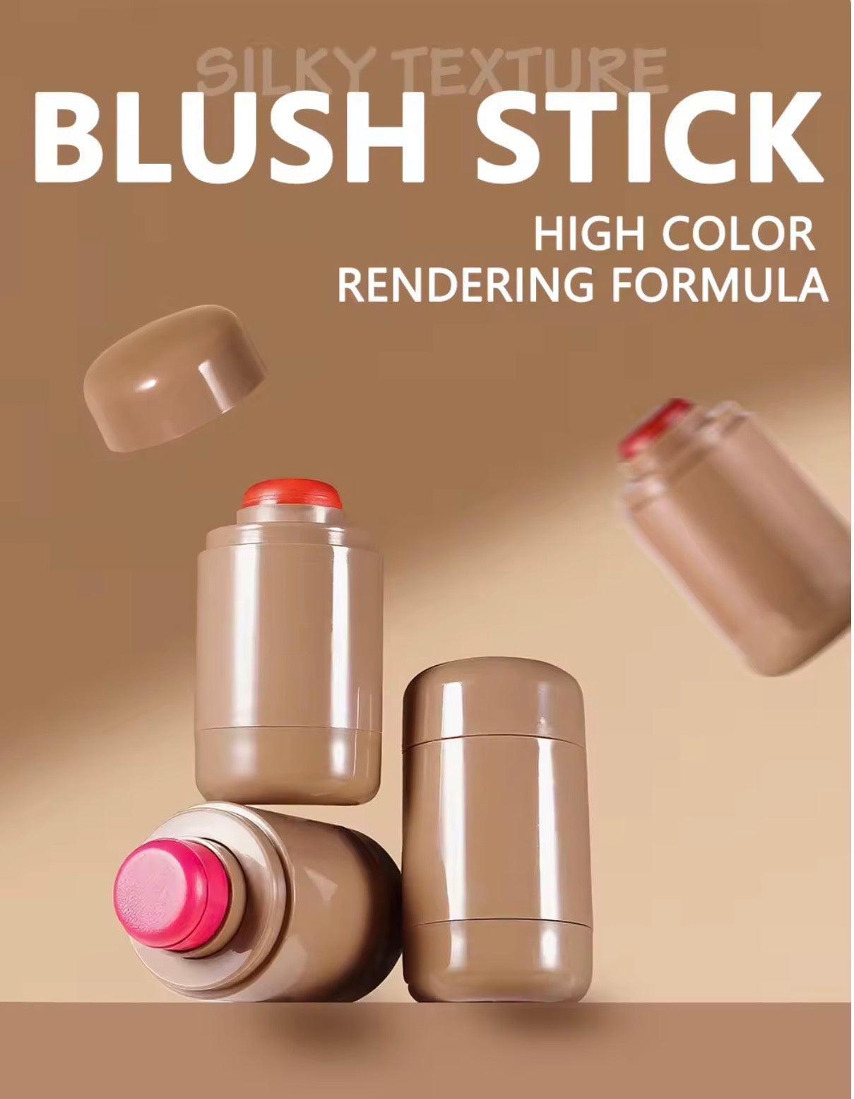 50pcs Private Label Pocket Cream Blush Sticks