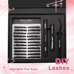 100 Sets Private Label DIY Lash Cluster Box Kit