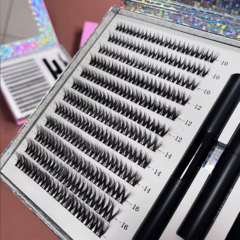 100 Sets Private Label DIY Lash Cluster Box Kit