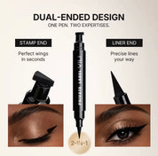 50pcs Private Label Dual-Ended Stamp Waterproof Eyeliner