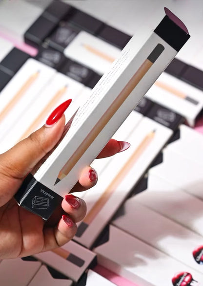 50pcs Private Label Gold Pencil Lip Liner + Sharpener