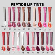 50pcs Private Label Peptide Scented Glossy Lip Tint Balm 1.0