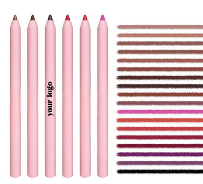 50pcs Private Label Creamy Retractable Lip Liner