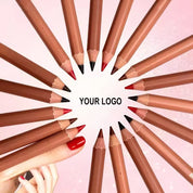 50pcs Private Label Lip Liner Nude Pencil