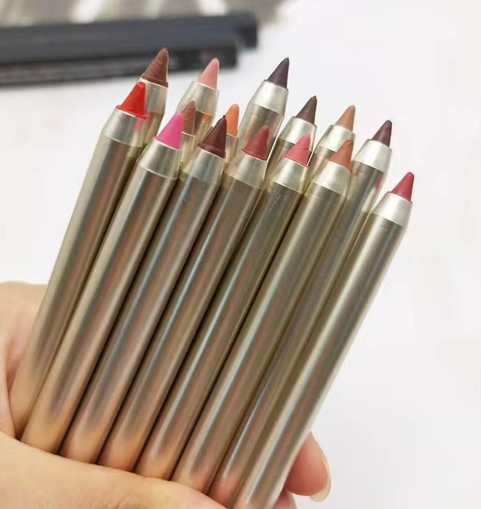 50pcs Private Label Silver Pencil Lip Liner