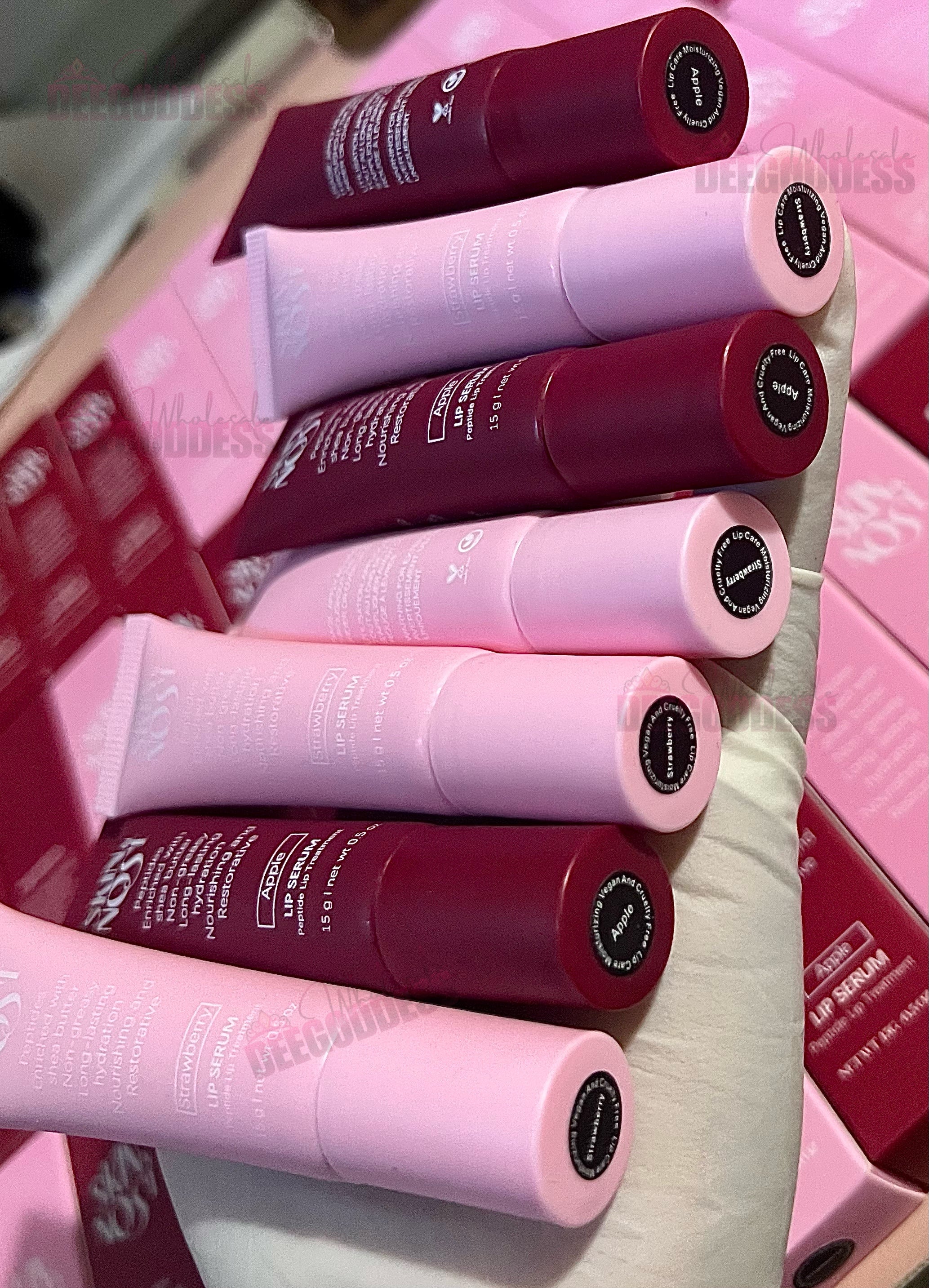 100pcs Private Label Peptide Tinted Lip Serum