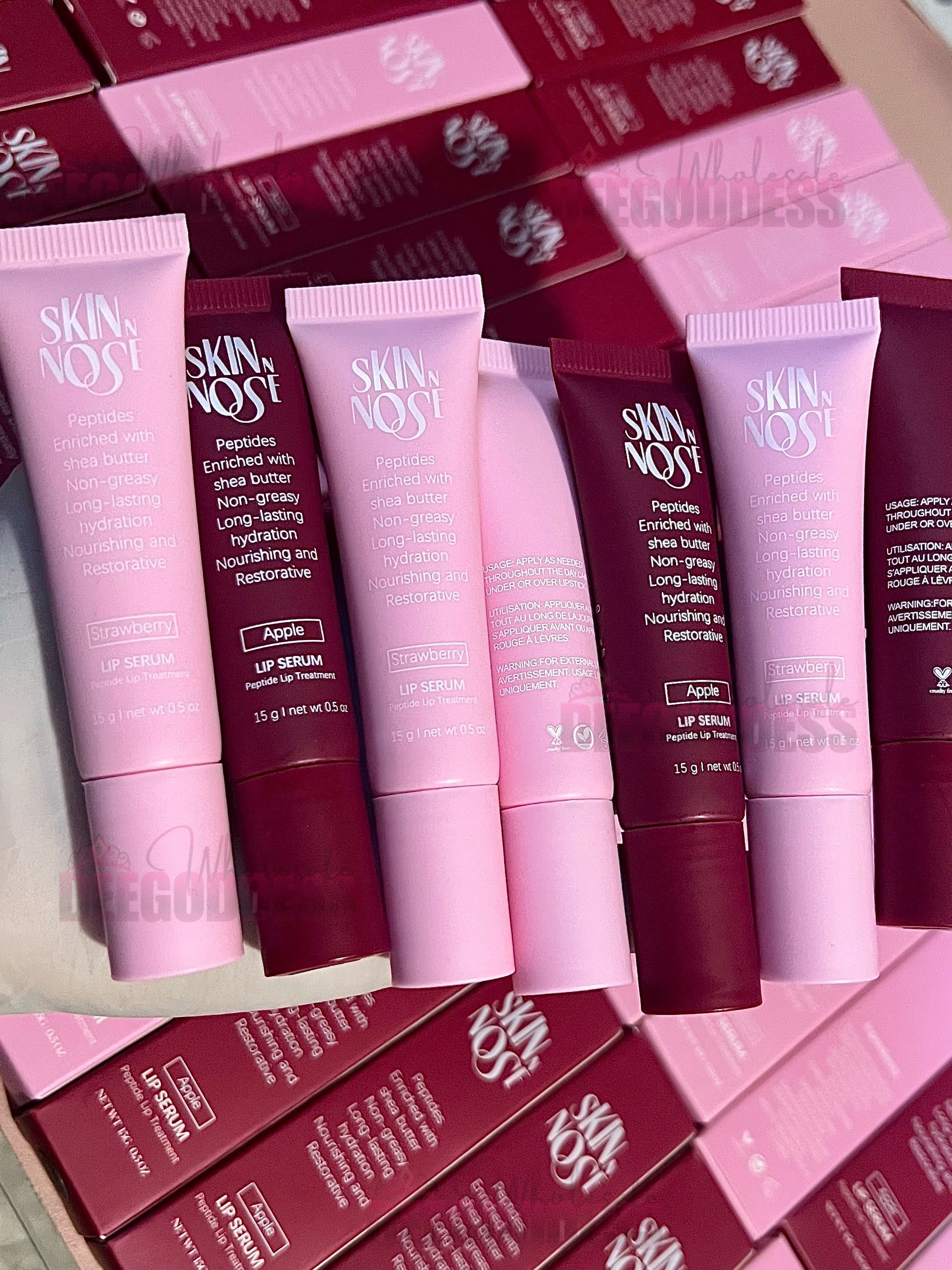 100pcs Private Label Peptide Tinted Lip Serum