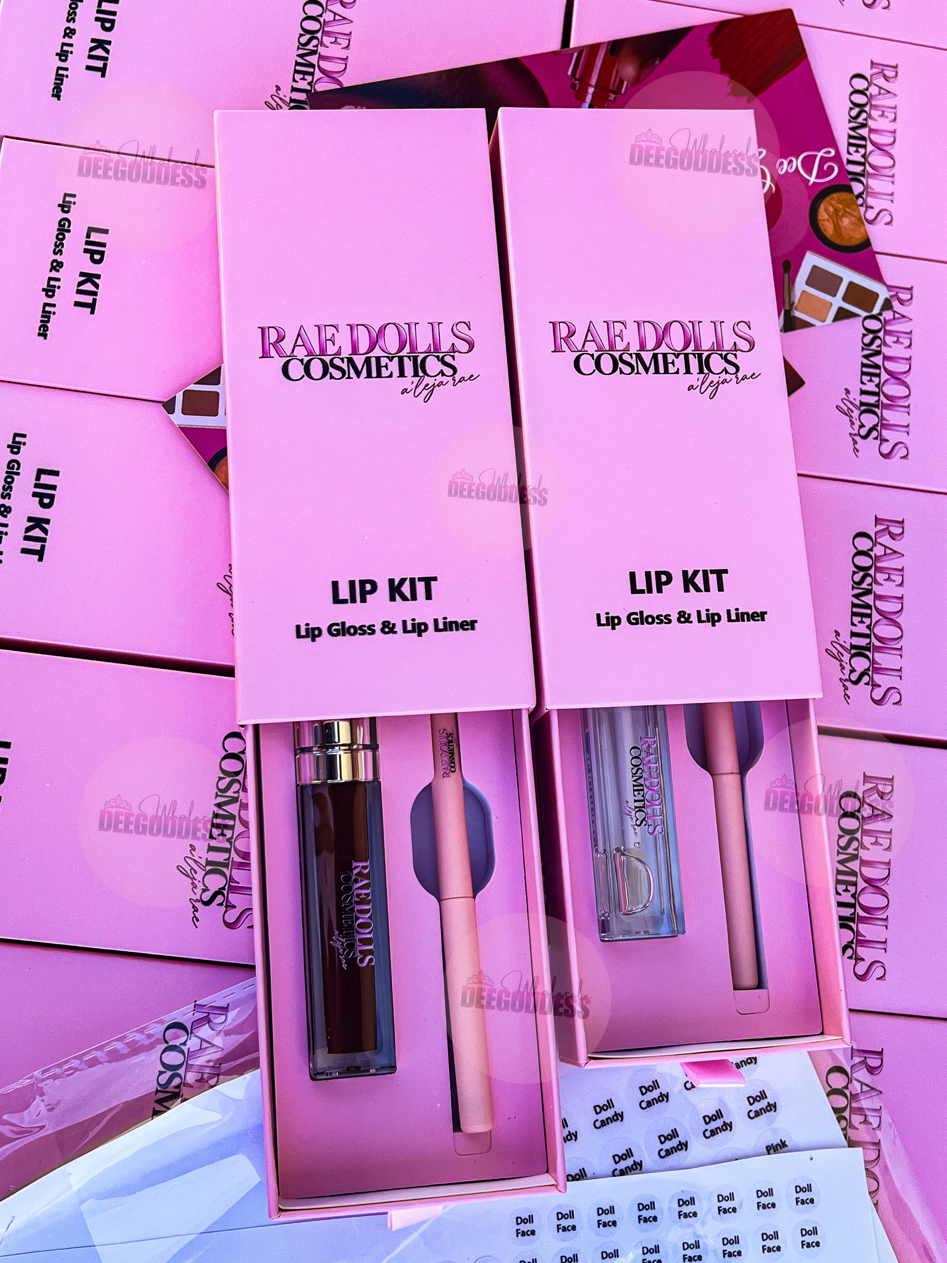 50 Sets Private Label Lipgloss/Lipstick Kit
