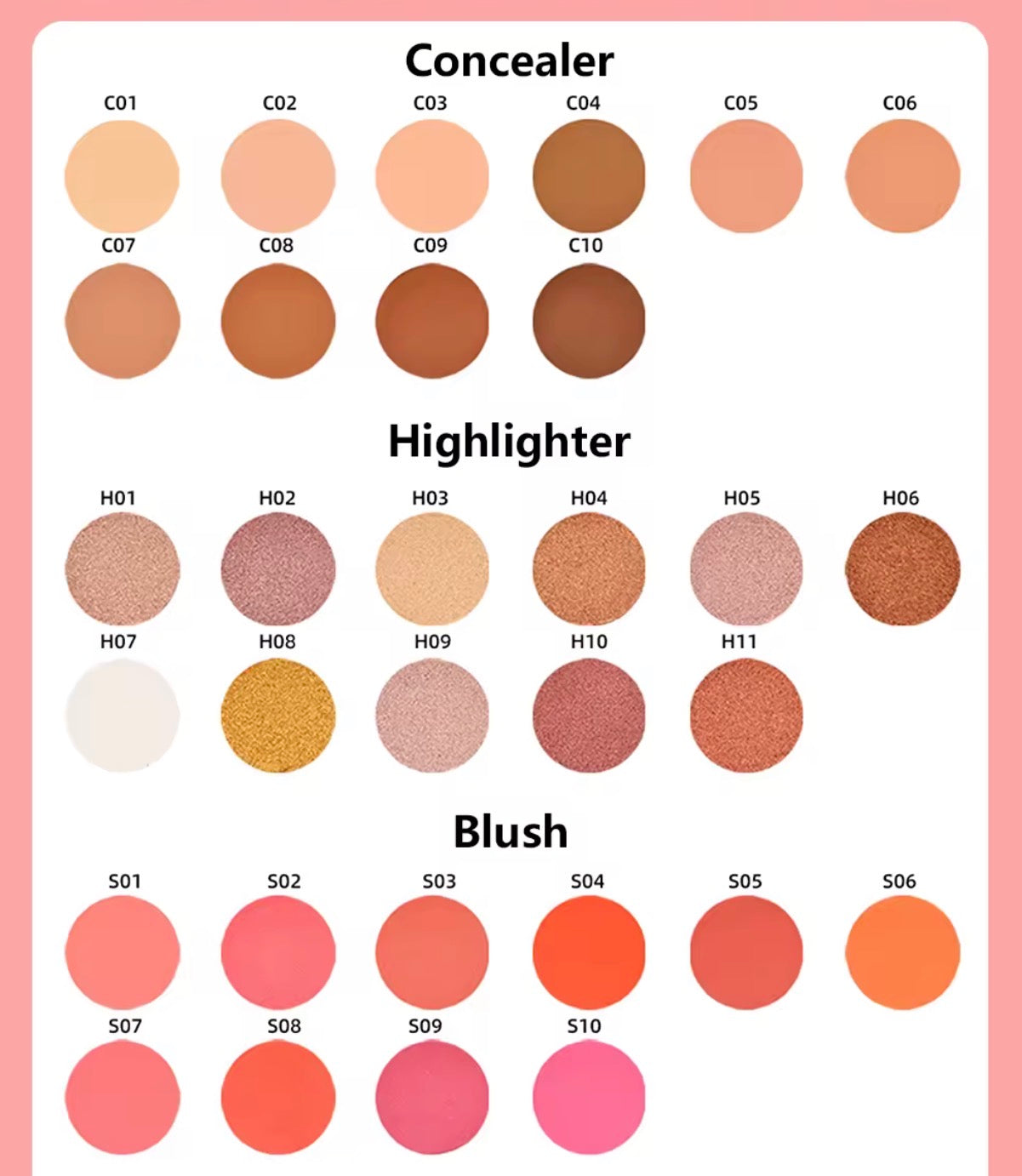50 Sets Private Label Makeup Gift Set