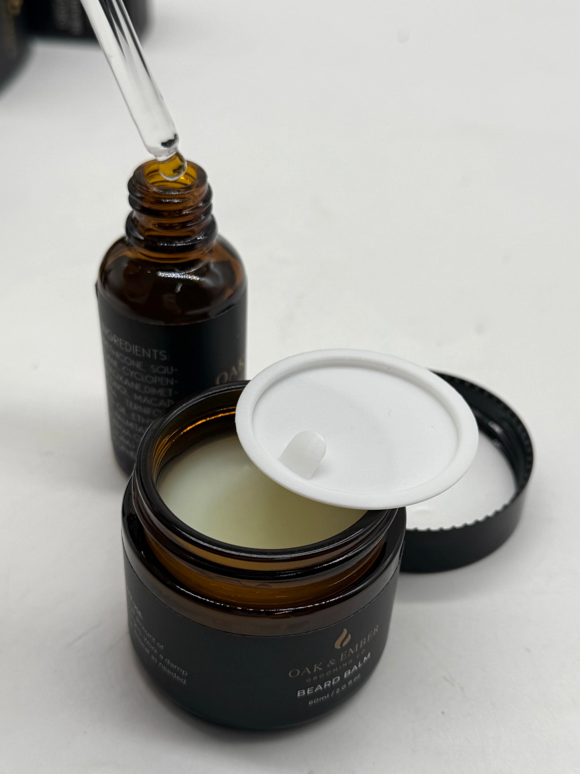 100pcs Private Label Beard Oil & Balm