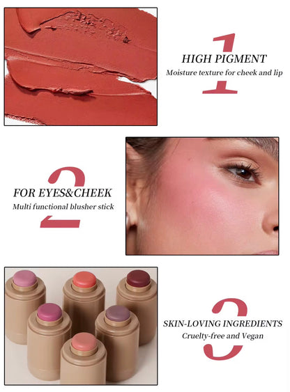 50pcs Private Label Pocket Cream Blush Sticks